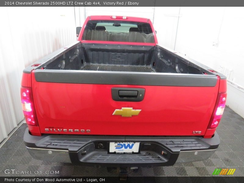 Victory Red / Ebony 2014 Chevrolet Silverado 2500HD LTZ Crew Cab 4x4