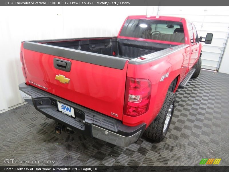Victory Red / Ebony 2014 Chevrolet Silverado 2500HD LTZ Crew Cab 4x4