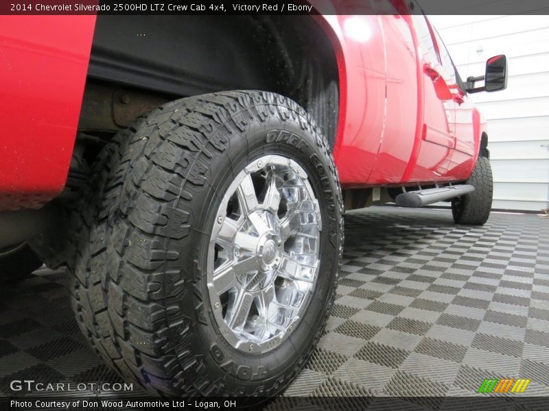 Victory Red / Ebony 2014 Chevrolet Silverado 2500HD LTZ Crew Cab 4x4