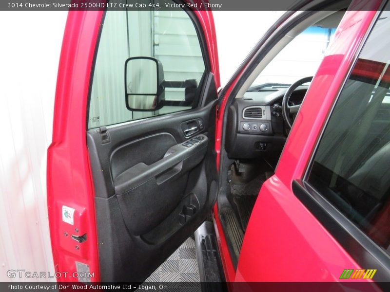 Victory Red / Ebony 2014 Chevrolet Silverado 2500HD LTZ Crew Cab 4x4