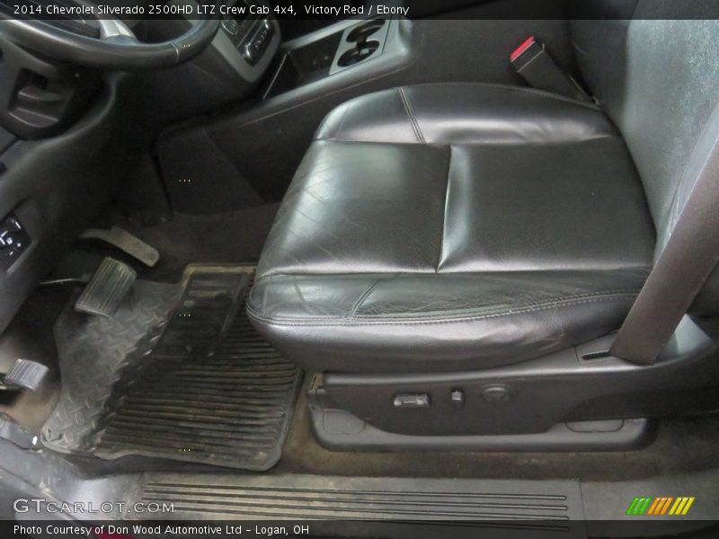 Victory Red / Ebony 2014 Chevrolet Silverado 2500HD LTZ Crew Cab 4x4