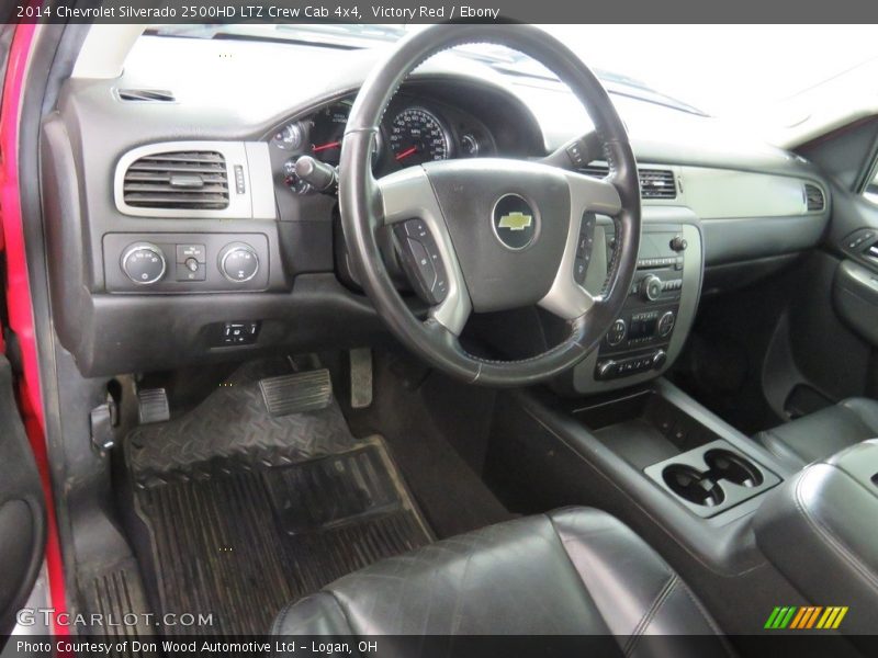 Victory Red / Ebony 2014 Chevrolet Silverado 2500HD LTZ Crew Cab 4x4