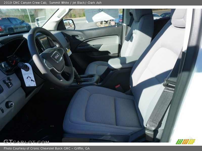 Summit White / Jet Black/­Dark Ash 2019 GMC Canyon Crew Cab