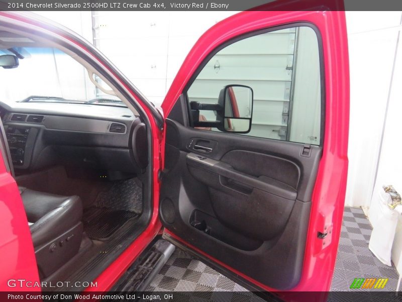 Victory Red / Ebony 2014 Chevrolet Silverado 2500HD LTZ Crew Cab 4x4