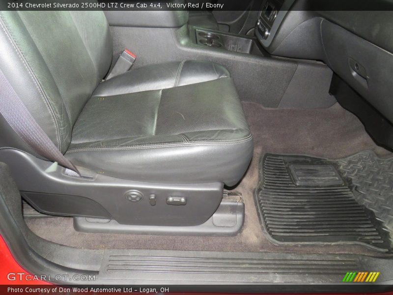 Victory Red / Ebony 2014 Chevrolet Silverado 2500HD LTZ Crew Cab 4x4