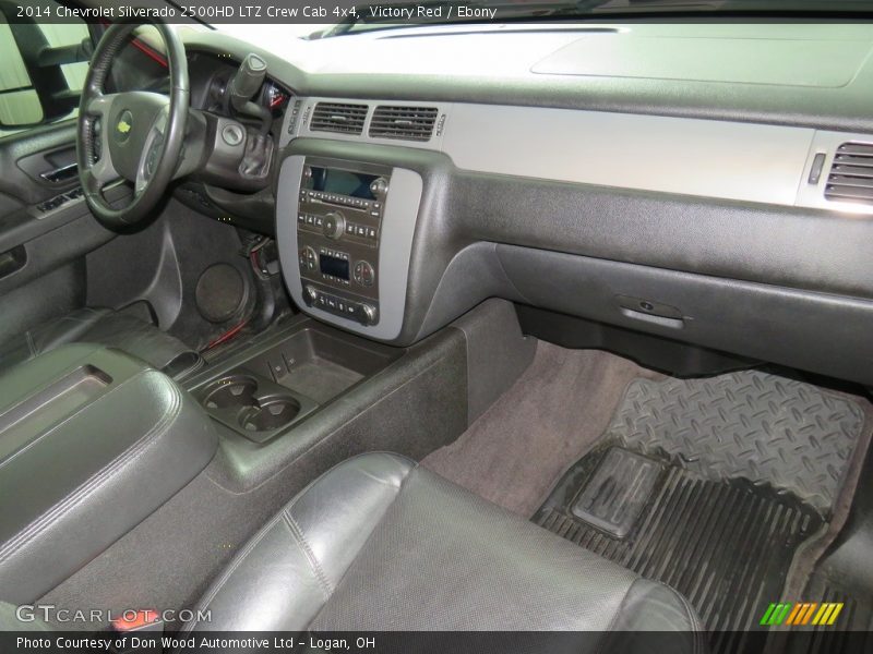 Victory Red / Ebony 2014 Chevrolet Silverado 2500HD LTZ Crew Cab 4x4