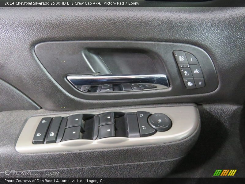 Victory Red / Ebony 2014 Chevrolet Silverado 2500HD LTZ Crew Cab 4x4