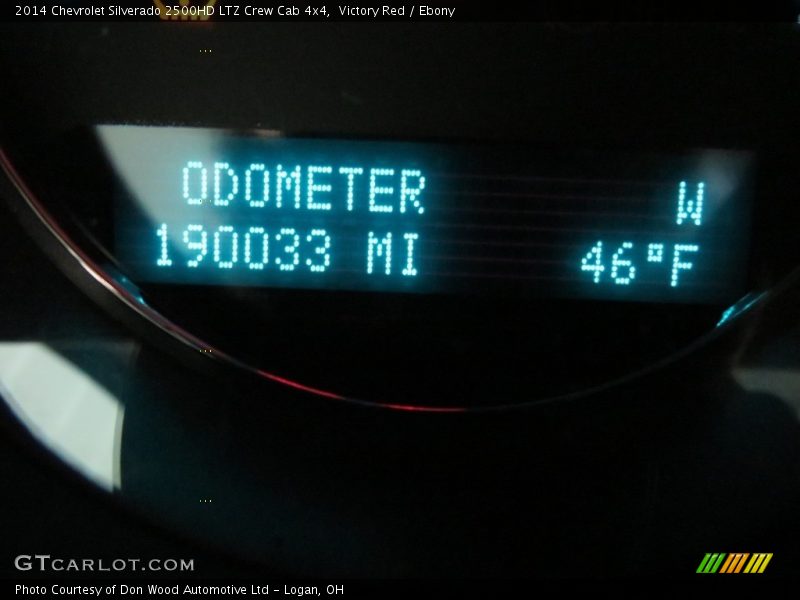 Victory Red / Ebony 2014 Chevrolet Silverado 2500HD LTZ Crew Cab 4x4