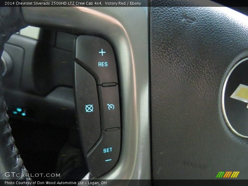 Victory Red / Ebony 2014 Chevrolet Silverado 2500HD LTZ Crew Cab 4x4