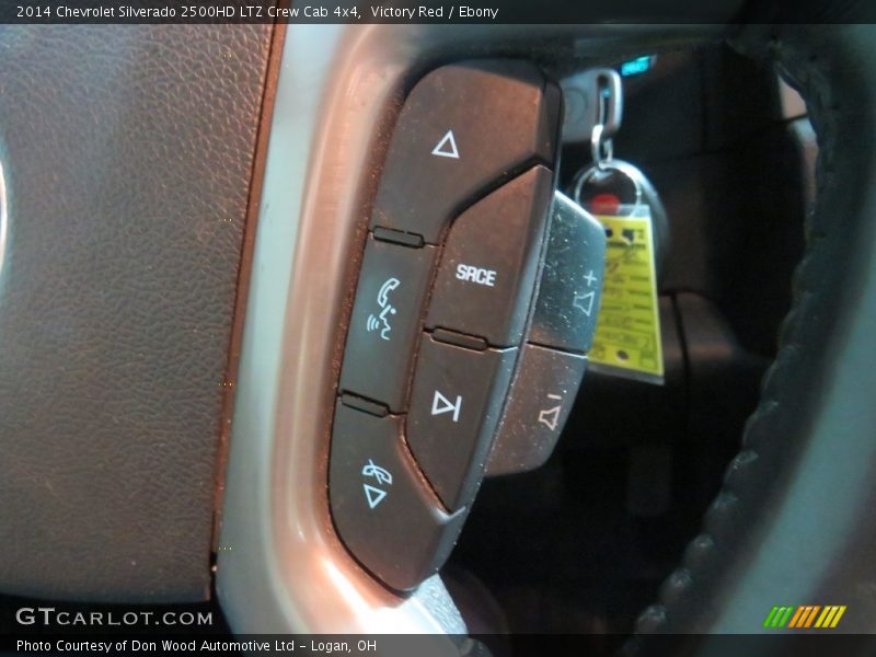 Victory Red / Ebony 2014 Chevrolet Silverado 2500HD LTZ Crew Cab 4x4