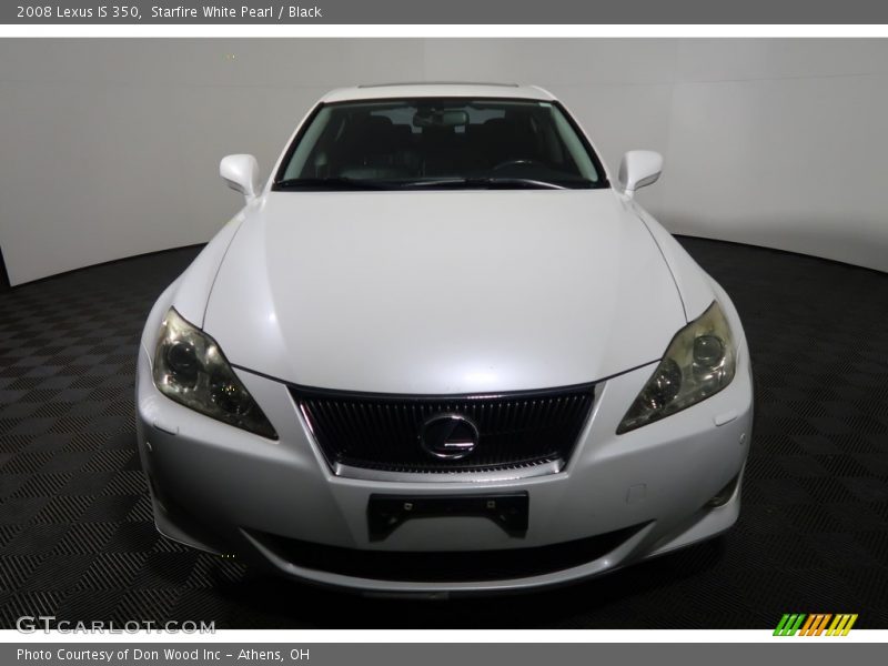 Starfire White Pearl / Black 2008 Lexus IS 350