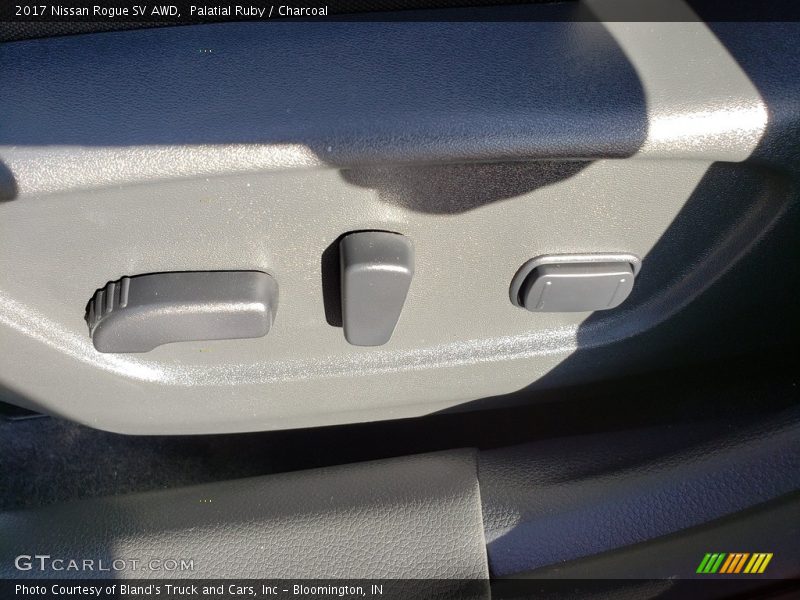 Palatial Ruby / Charcoal 2017 Nissan Rogue SV AWD