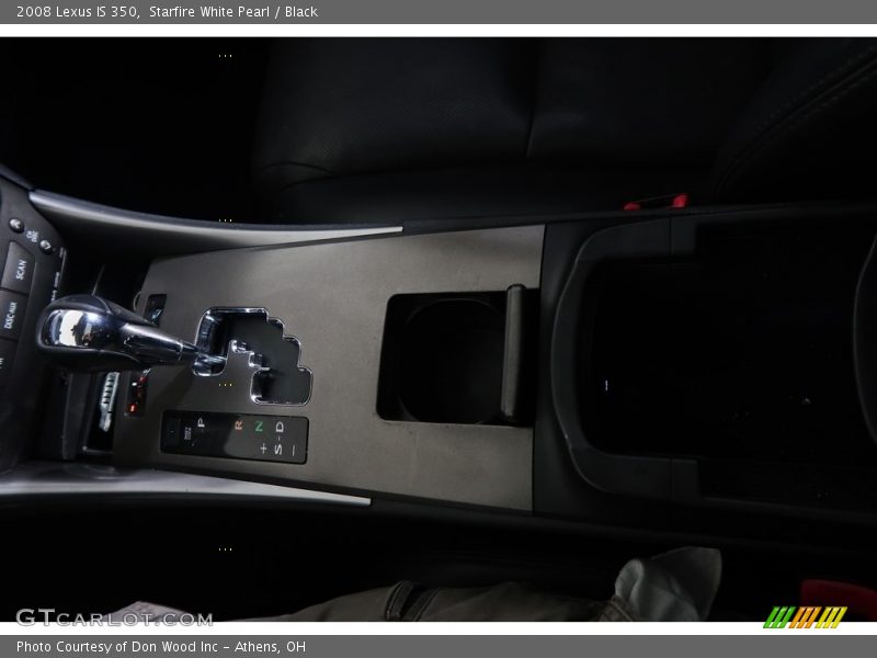 Starfire White Pearl / Black 2008 Lexus IS 350