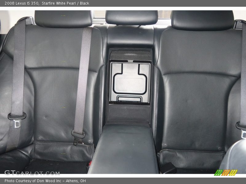 Starfire White Pearl / Black 2008 Lexus IS 350