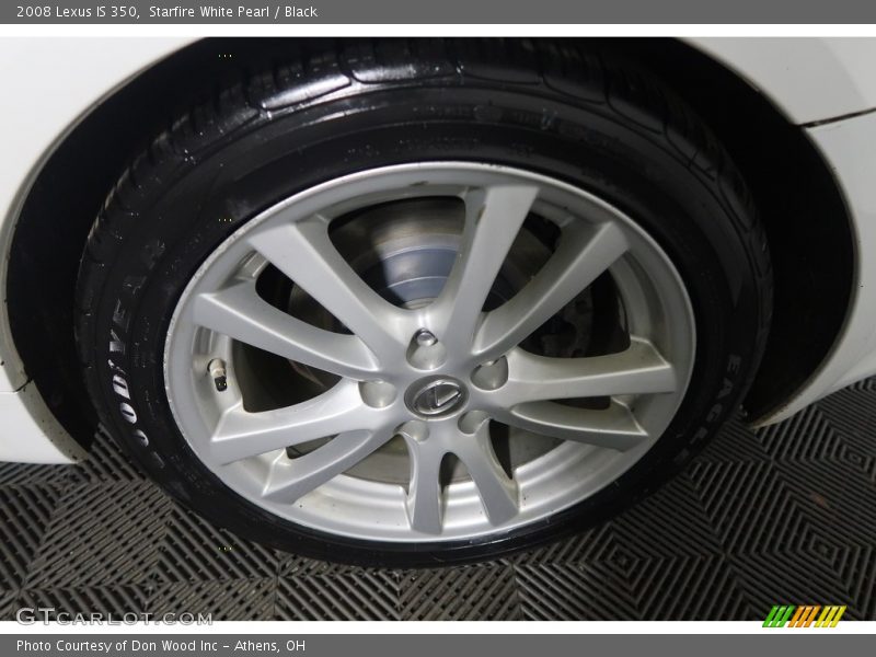 Starfire White Pearl / Black 2008 Lexus IS 350