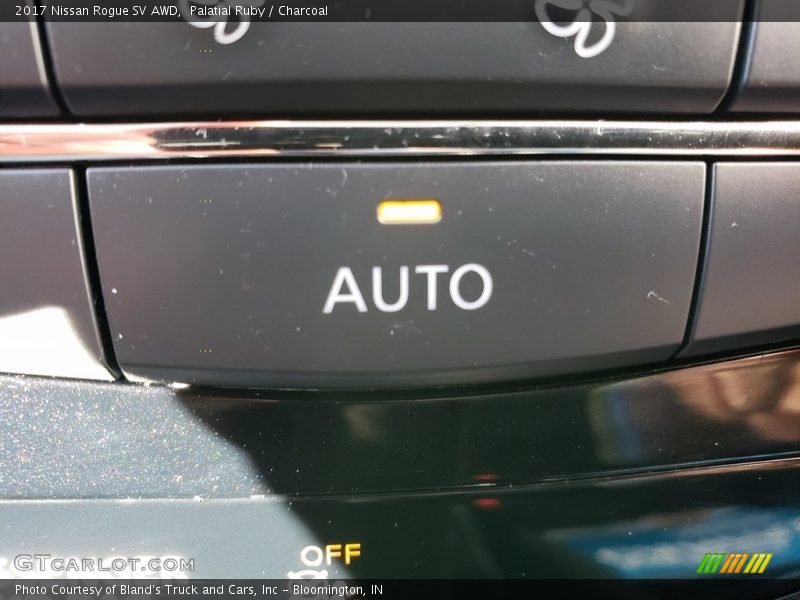 Palatial Ruby / Charcoal 2017 Nissan Rogue SV AWD