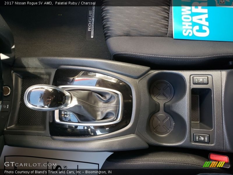 Palatial Ruby / Charcoal 2017 Nissan Rogue SV AWD