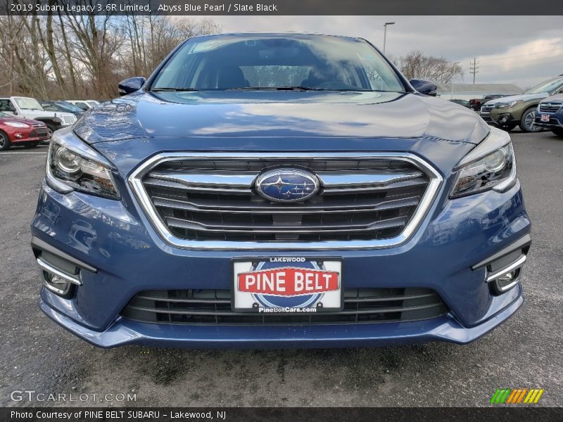 Abyss Blue Pearl / Slate Black 2019 Subaru Legacy 3.6R Limited