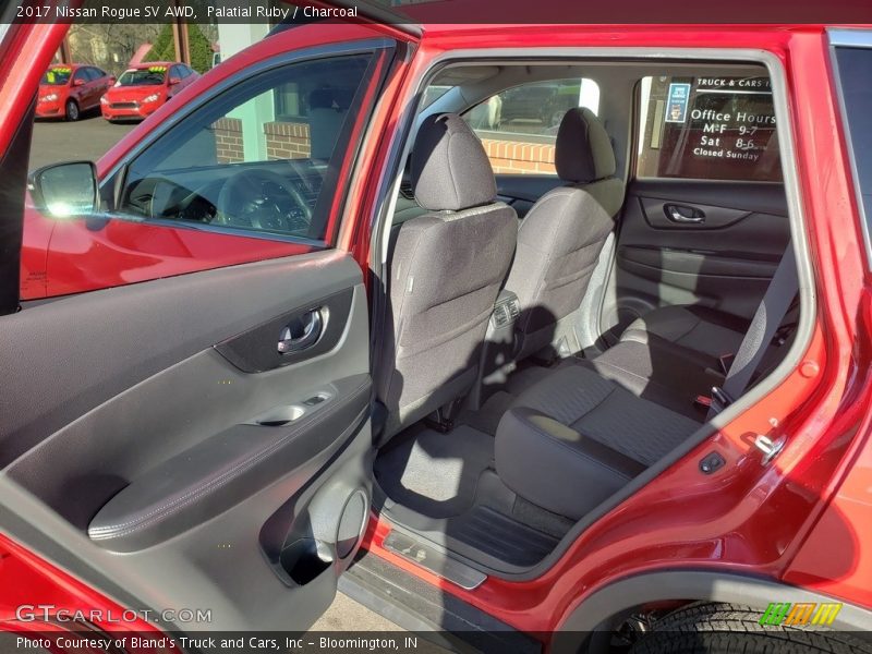 Palatial Ruby / Charcoal 2017 Nissan Rogue SV AWD