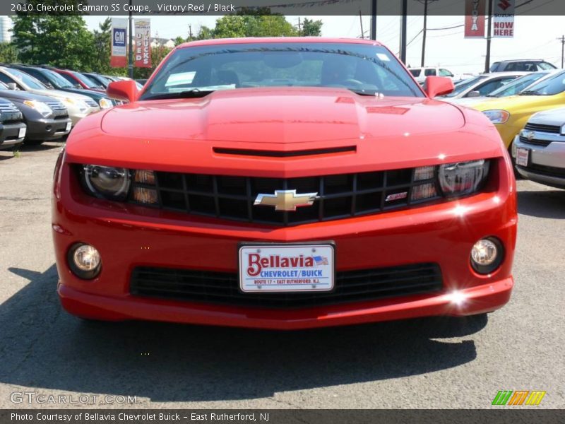 Victory Red / Black 2010 Chevrolet Camaro SS Coupe