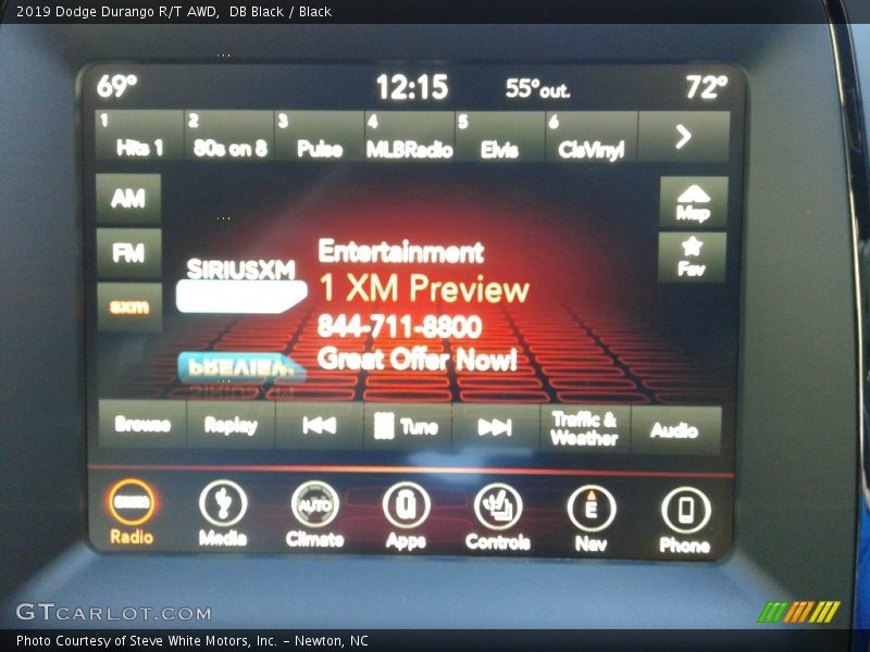 DB Black / Black 2019 Dodge Durango R/T AWD