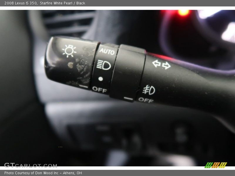 Starfire White Pearl / Black 2008 Lexus IS 350