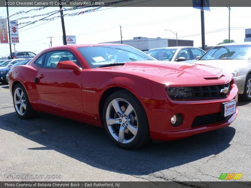 Victory Red / Black 2010 Chevrolet Camaro SS Coupe