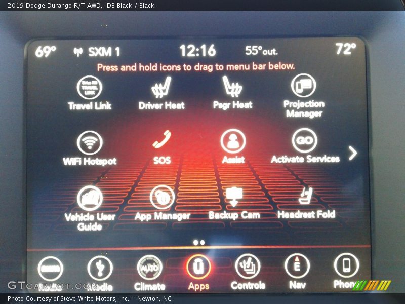 DB Black / Black 2019 Dodge Durango R/T AWD