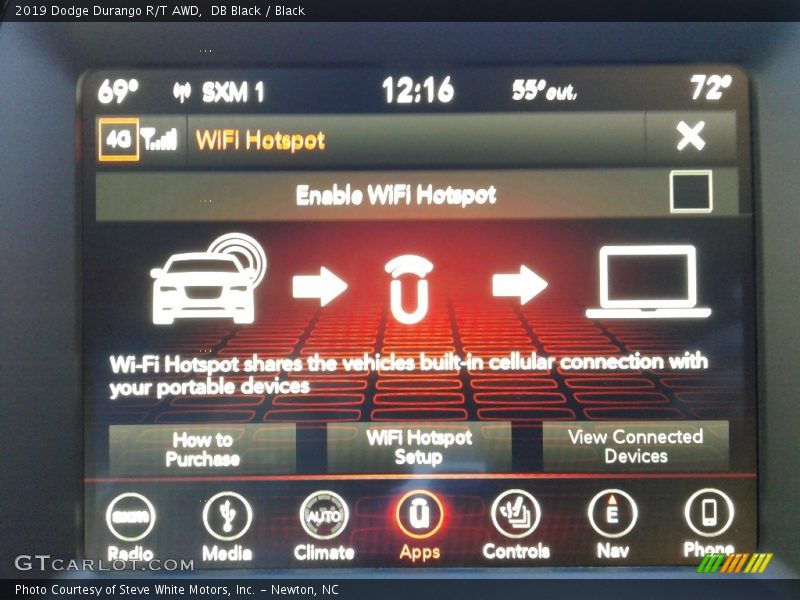 DB Black / Black 2019 Dodge Durango R/T AWD