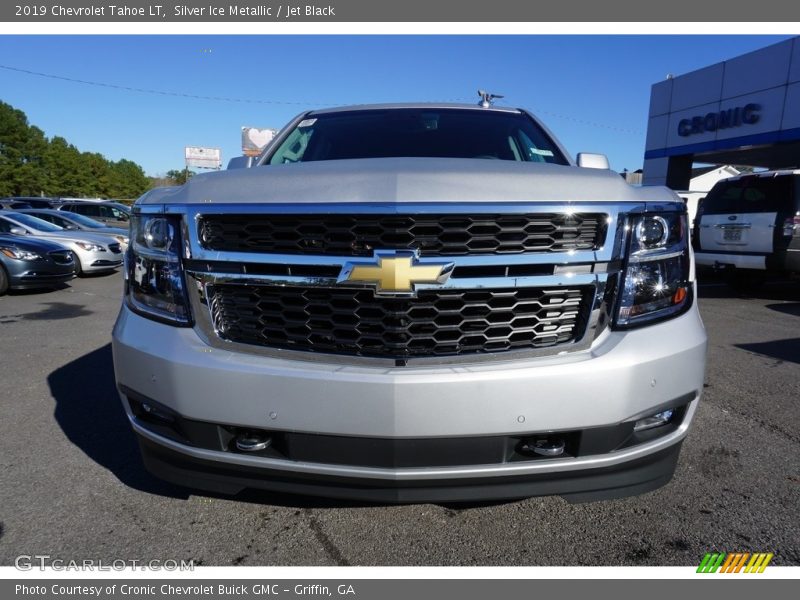 Silver Ice Metallic / Jet Black 2019 Chevrolet Tahoe LT