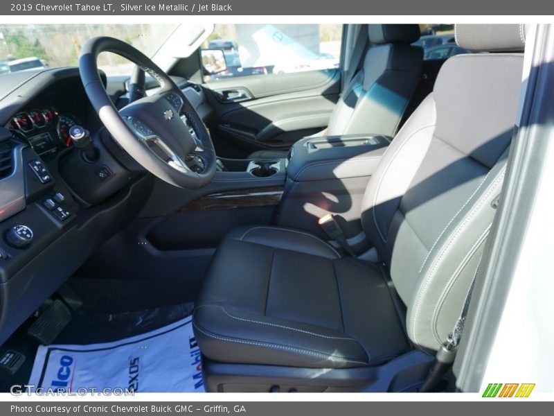 Silver Ice Metallic / Jet Black 2019 Chevrolet Tahoe LT