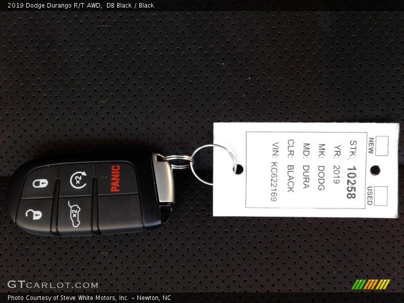 DB Black / Black 2019 Dodge Durango R/T AWD