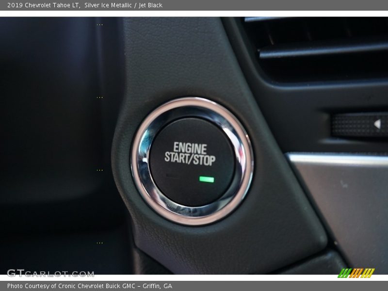 Silver Ice Metallic / Jet Black 2019 Chevrolet Tahoe LT