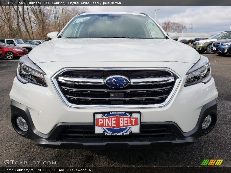 Crystal White Pearl / Java Brown 2019 Subaru Outback 3.6R Touring