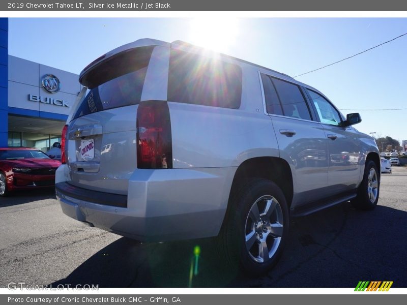 Silver Ice Metallic / Jet Black 2019 Chevrolet Tahoe LT