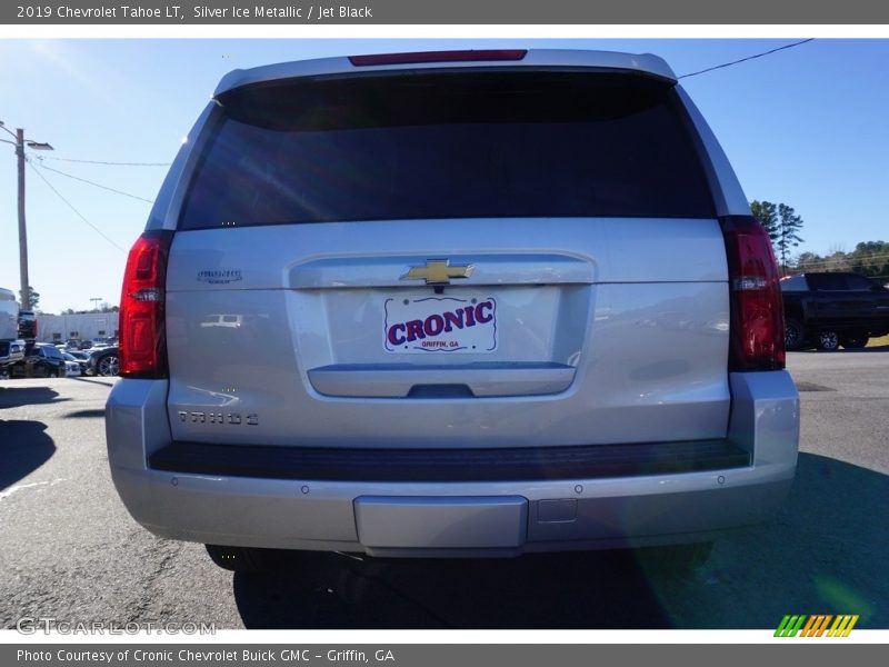 Silver Ice Metallic / Jet Black 2019 Chevrolet Tahoe LT