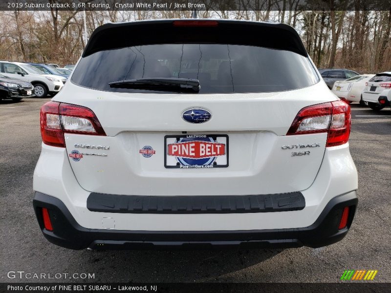 Crystal White Pearl / Java Brown 2019 Subaru Outback 3.6R Touring