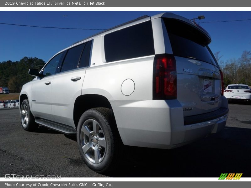 Silver Ice Metallic / Jet Black 2019 Chevrolet Tahoe LT