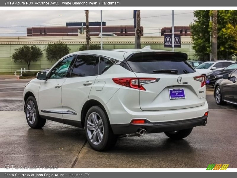 White Diamond Pearl / Parchment 2019 Acura RDX Advance AWD