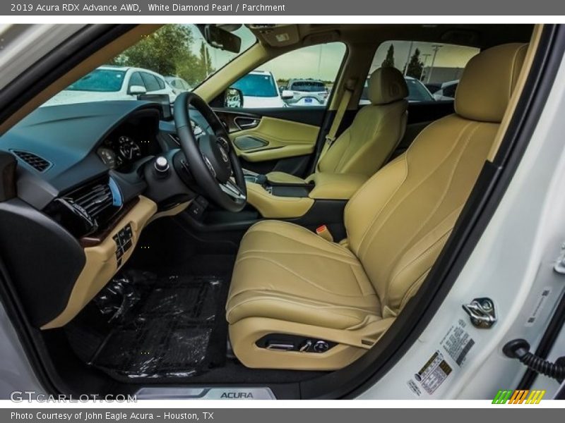 White Diamond Pearl / Parchment 2019 Acura RDX Advance AWD