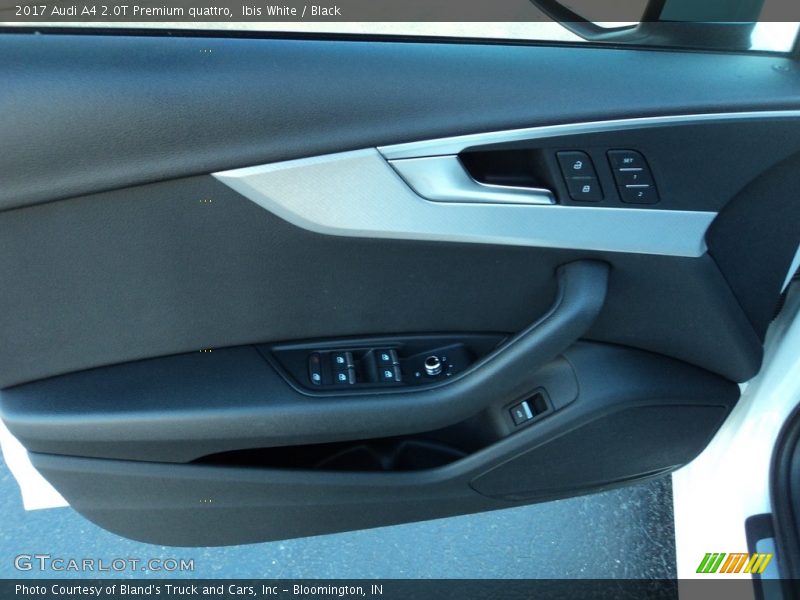 Ibis White / Black 2017 Audi A4 2.0T Premium quattro