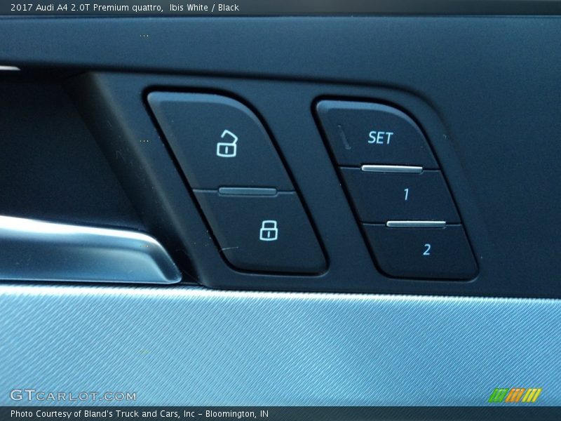 Ibis White / Black 2017 Audi A4 2.0T Premium quattro