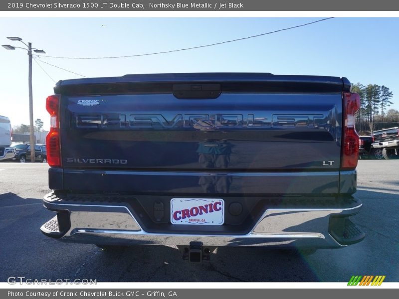 Northsky Blue Metallic / Jet Black 2019 Chevrolet Silverado 1500 LT Double Cab