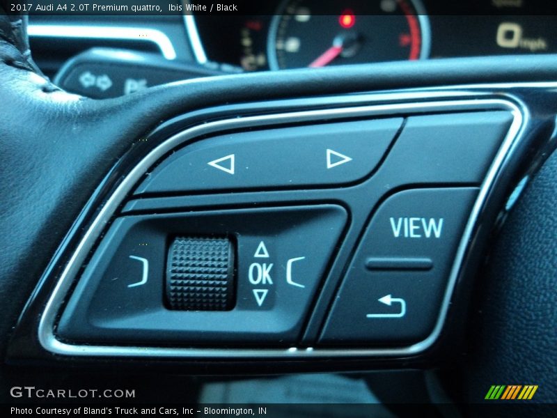 Ibis White / Black 2017 Audi A4 2.0T Premium quattro