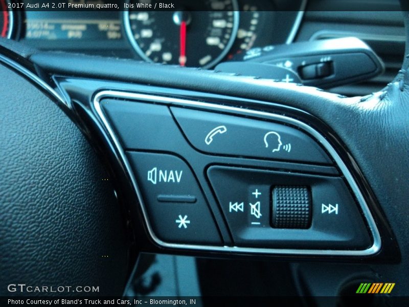 Ibis White / Black 2017 Audi A4 2.0T Premium quattro