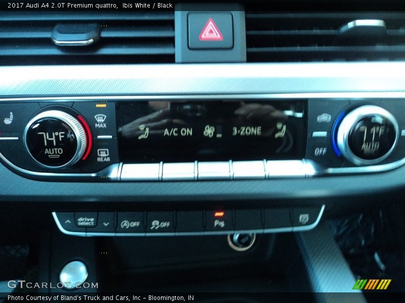 Ibis White / Black 2017 Audi A4 2.0T Premium quattro
