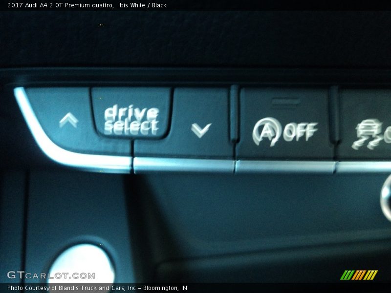 Ibis White / Black 2017 Audi A4 2.0T Premium quattro
