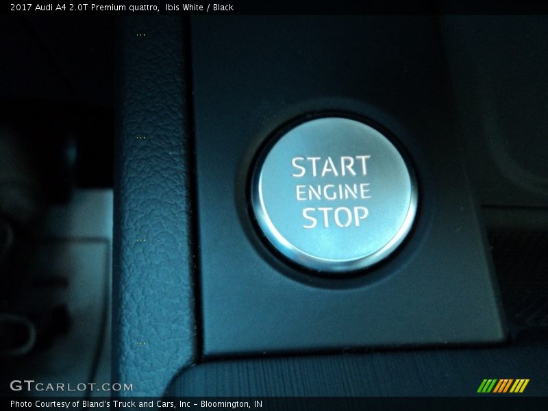 Ibis White / Black 2017 Audi A4 2.0T Premium quattro