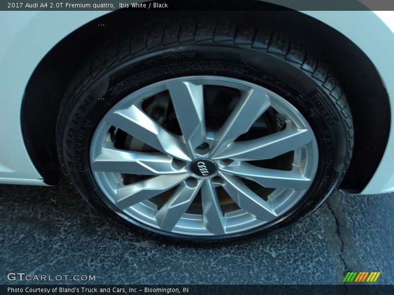 Ibis White / Black 2017 Audi A4 2.0T Premium quattro