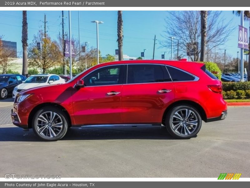 Performance Red Pearl / Parchment 2019 Acura MDX